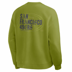 San Francisco 49ers Oversized Type Play Multi Sweatshirt Green - Fanatics