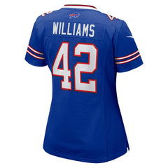 Dorian Williams Buffalo Bills Women's Home Game Jersey Royal - Nike
