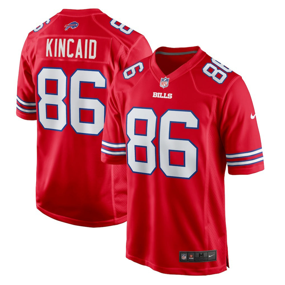Dalton Kincaid Buffalo Bills Alternate Game Jersey Red - Nike