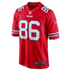 Dalton Kincaid Buffalo Bills Alternate Game Jersey Red - Nike