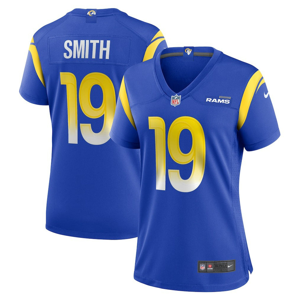 Xavier Smith Los Angeles Rams Women's Home Game Jersey Royal - Nike