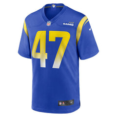 Alex Ward Los Angeles Rams Home Game Jersey Royal - Nike