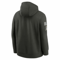 Indianapolis Colts Salute To Service Club Fleece Hoodie Olive - Nike