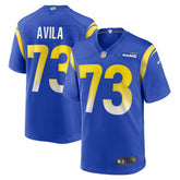 Steve Avila Los Angeles Rams Home Game Jersey Royal - Nike