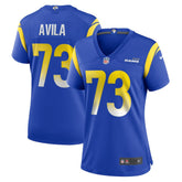 Steve Avila Los Angeles Rams Women's Home Game Jersey Royal - Nike