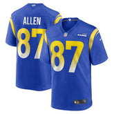Davis Allen Los Angeles Rams Home Game Jersey Royal - Nike