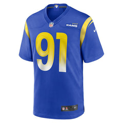 Kobie Turner Los Angeles Rams Home Game Jersey Royal - Nike