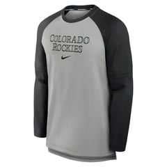Colorado Rockies Nike Authentic Collection Game Time Raglan Performance Long Sleeve T-Shirt discount