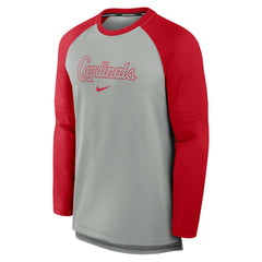 St. Louis Cardinals Nike Authentic Collection Game Time Raglan Performance Long Sleeve T-Shirt Online