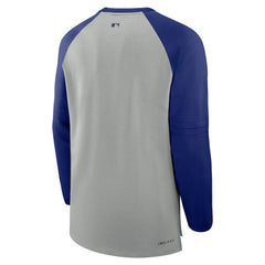 Texas Rangers Nike Authentic Collection Game Time Raglan Performance Long Sleeve T-Shirt Sale