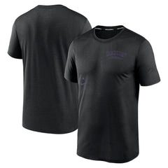 Colorado Rockies Nike Authentic Collection Early Work Tri-Blend Performance T-Shirt discount
