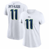 Jaxon Smith-Njigba Seattle Seahawks Women's Player Name & Number T-Shirt White - Nike