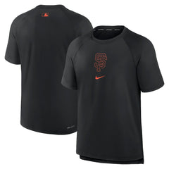 San Francisco Giants Nike Authentic Collection Pregame Raglan Performance T-Shirt Online