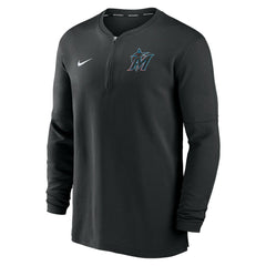 Miami Marlins Nike Authentic Collection Game Time Performance Quarter-Zip Top Near Me
