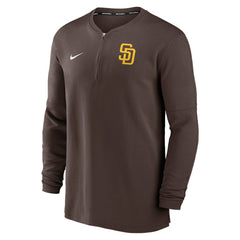 San Diego Padres Nike Authentic Collection Game Time Performance Quarter-Zip Top Sale