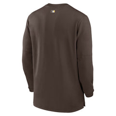 San Diego Padres Nike Authentic Collection Game Time Performance Quarter-Zip Top Sale