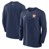 Houston Astros Nike Authentic Collection Game Time Performance Quarter-Zip Top Near Me