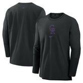Colorado Rockies Nike Authentic Collection Player Dri-FIT Lightweight Pullover discount