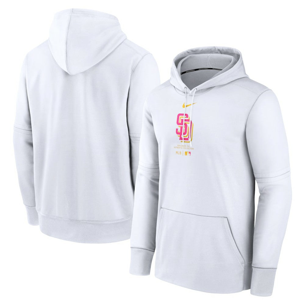 San Diego Padres Nike Authentic Collection City Connect Practice Performance Pullover Hoodie for sale