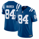 Tyler Warren Indianapolis Colts Team Vapor F.U.S.E. Limited Jersey Royal - Nike