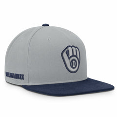 Milwaukee Brewers Nike Primetime Pro Dri-FIT Snapback Hat On Sale