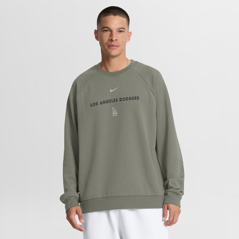 Los Angeles Dodgers Nike Statement Primary Raglan Dri-FIT Sweatshirt discount