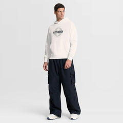 Pittsburgh Steelers Oversized Type Play Location Hoodie Cream - Fanatics