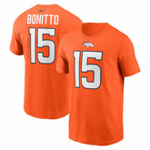 Nik Bonitto Denver Broncos Player Name & Number T-Shirt Orange - Nike