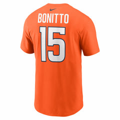 Nik Bonitto Denver Broncos Player Name & Number T-Shirt Orange - Nike