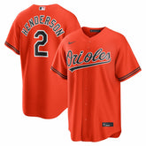 Gunnar Henderson Baltimore Orioles Nike Alternate 2 Replica Jersey Lifestyle