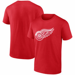 Detroit Red Wings - Logo Athletic Essential T-Shirt Red