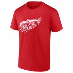 Detroit Red Wings - Logo Athletic Essential T-Shirt Red