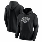 Los Angeles Kings - Logo Athletic Essential Hoodie Black