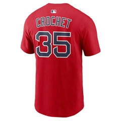 Garrett Crochet Boston Red Sox Nike Name & Number T-Shirt Online