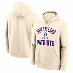 New England Patriots Club Hoodie Natural - Nike