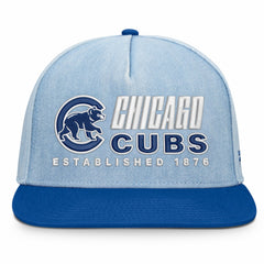 Chicago Cubs Fanatics Twinbill Snapback Hat On Sale