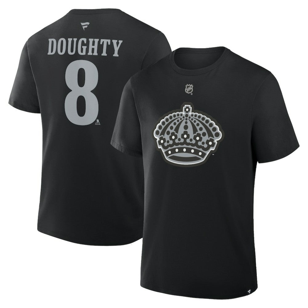 Drew Doughty Los Angeles Kings - Fanatics Authentic Stack Name & Number T-Shirt Black