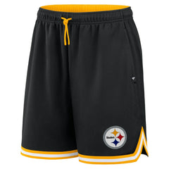 Pittsburgh Steelers Fearless Drive Shorts Black - Fanatics