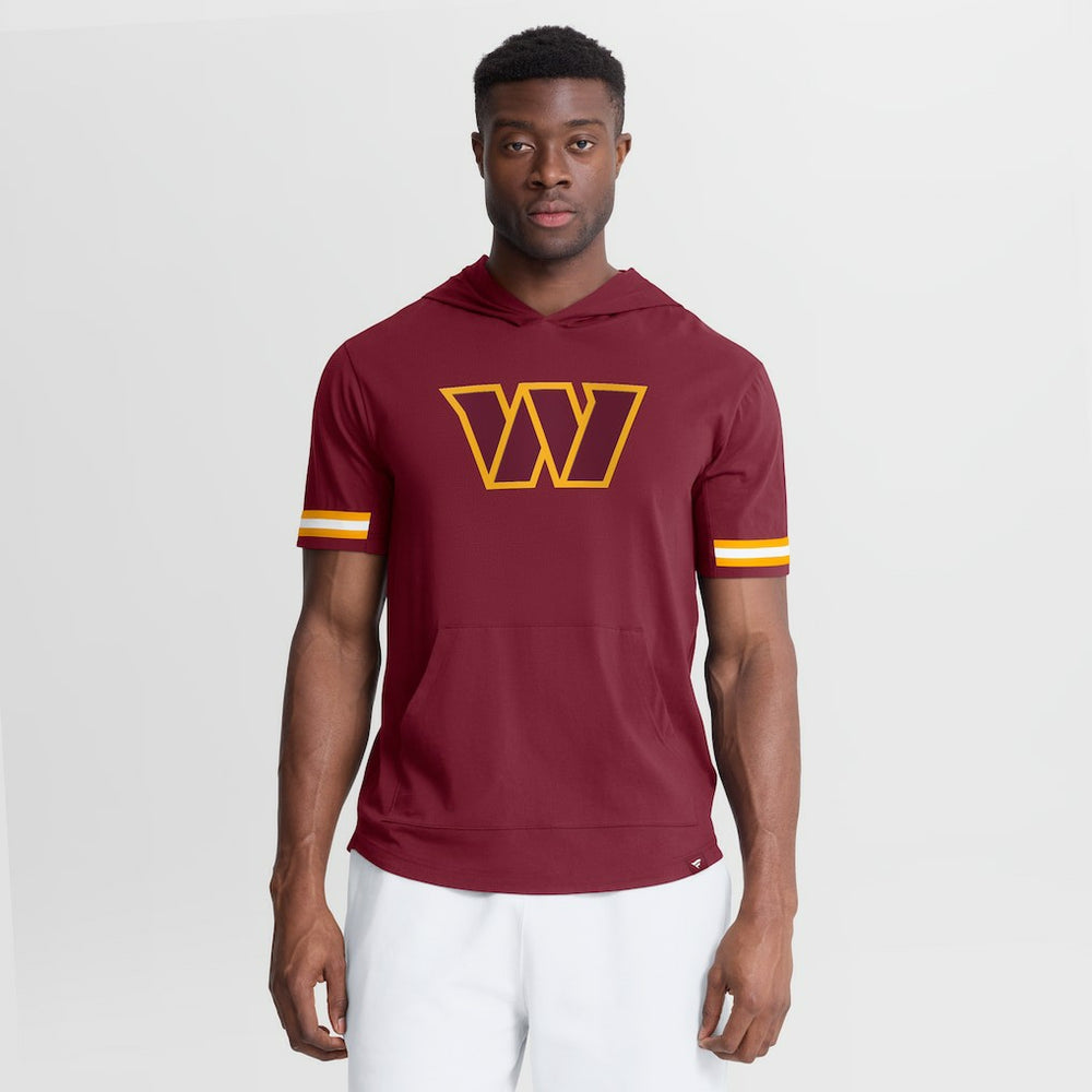 Washington Commanders Optimal Play Short Sleeve Hooded T-Shirt Burgundy - Fanatics