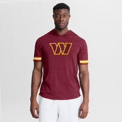 Washington Commanders Optimal Play Short Sleeve Hooded T-Shirt Burgundy - Fanatics