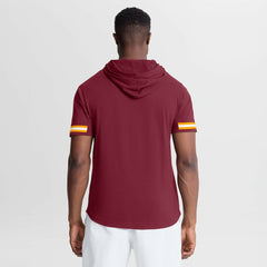 Washington Commanders Optimal Play Short Sleeve Hooded T-Shirt Burgundy - Fanatics