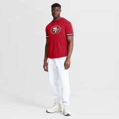 San Francisco 49ers Optimal Play Short Sleeve Hooded T-Shirt Scarlet - Fanatics
