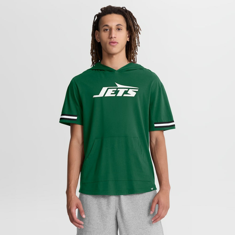 New York Jets Optimal Play Short Sleeve Hooded T-Shirt Green - Fanatics