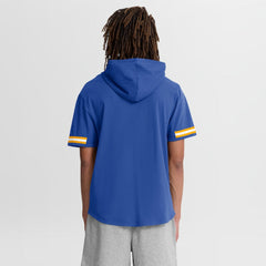 Los Angeles Rams Optimal Play Short Sleeve Hooded T-Shirt Royal - Fanatics