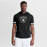 Las Vegas Raiders Optimal Play Short Sleeve Hooded T-Shirt Black - Fanatics