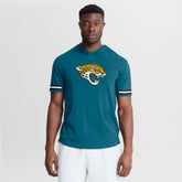 Jacksonville Jaguars Optimal Play Short Sleeve Hooded T-Shirt Teal - Fanatics