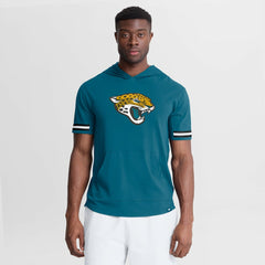 Jacksonville Jaguars Optimal Play Short Sleeve Hooded T-Shirt Teal - Fanatics