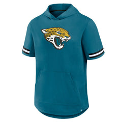 Jacksonville Jaguars Optimal Play Short Sleeve Hooded T-Shirt Teal - Fanatics