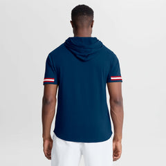 Houston Texans Optimal Play Short Sleeve Hooded T-Shirt Navy - Fanatics