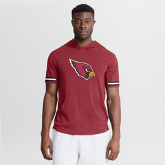Arizona Cardinals Optimal Play Short Sleeve Hooded T-Shirt Cardinal - Fanatics